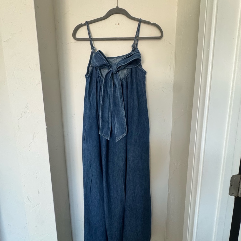 Denim Maxi Dress - Picture 8 of 13